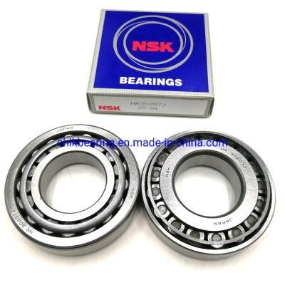 NSK Bearing 30207 Japan Quality NSK Tapered Roller Bearing 30207 Size 35*72*18.5 mm