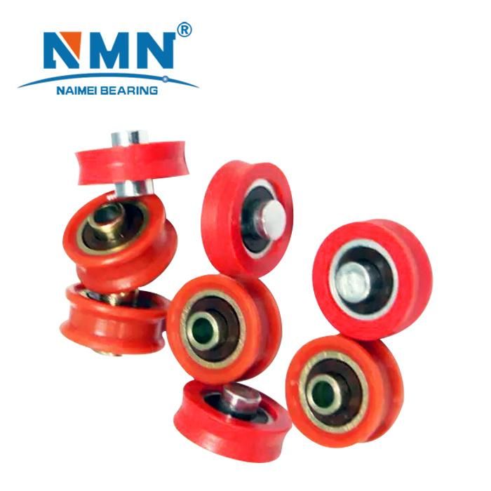 High Quality Plastic Pulley Bearing U V H Type Bearing Nylon / POM / Plastic Bearing