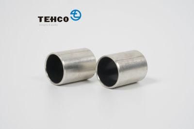 DU Slef-lubricating Bushing Composed of Steel Base and Black PTFE DIN1494 Standard with Tin or Copper Plating for Woven Machine.
