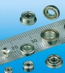 Extra Small Ball Bearings and Miniature Ball Bearings (metric design with flange)