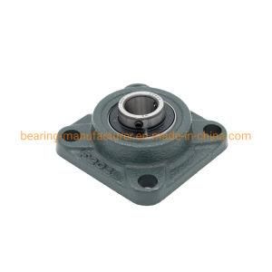 Four-Bolt Square Flange NSK Pillow Block Bearing Ucf Series with Cast Iron Bearing Housing for Transmission Devices