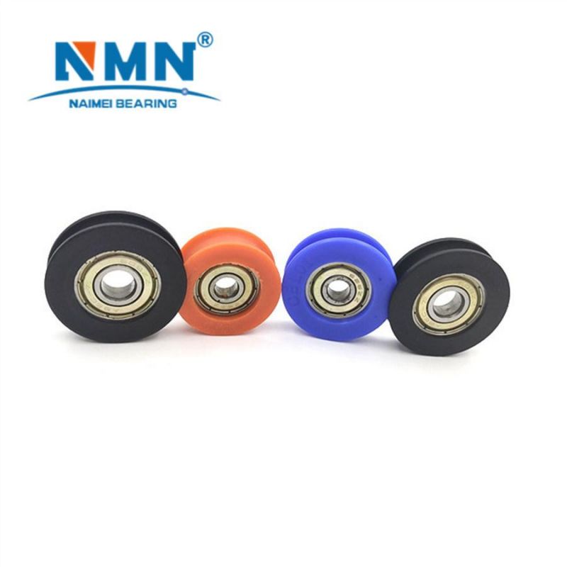 3D Printer Wheels Plastic Pulley with Bearing Nylon Pulley Wheels with Bearings POM H Nylon Pulley Wheels