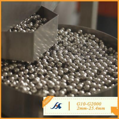8.731mm 9.525mm Gcr15/AISI 52100/100cr6/Suj-2 Chrome Steel Balls Supplier for Car Safety Belt Pulley/Sliding Rail