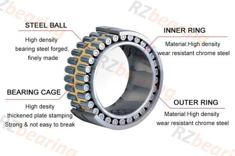 Bearings Motorcycle Parts Bearing Cylindrical Roller Bearing Rodamientos Nj210 High Quality Rolling Bearings