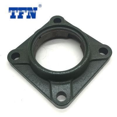 F206 Bearing Housing with Square 4-Bolt Flange Housing
