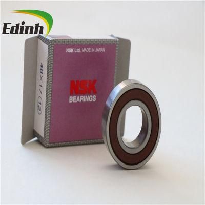 NSK 6203 DDU Red Rubber Sealed Bearing for Fan
