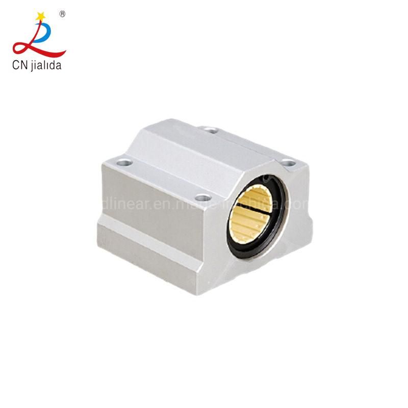 China Factory 3D Printer Aluminum and Plastic Linear Motion Ball Bearing Slide Block (SCS8UU SCS10UU SCS12UU SCS16UU SCS20UU SCS25UU SCS30UU SCS35UU SCS40UU)