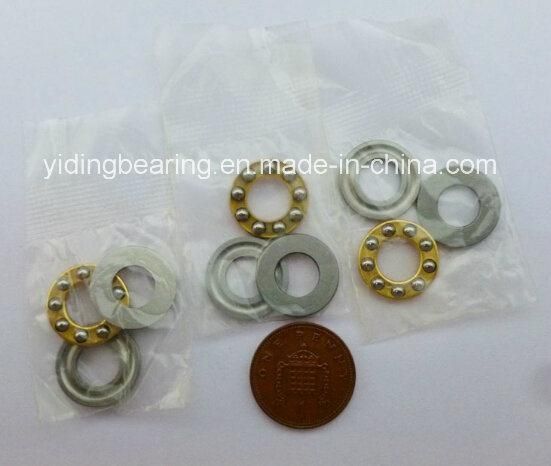 China Factory Miniature Flat Thrust Ball Bearing F6-12m F3-8m