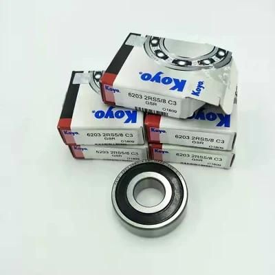 Koyo Deep Groove Ball Bearings Are Suitable for Motorcycles, Automobiles, Motors, Specification 6202-2RS Zz