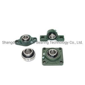 Two-Bolt Flange Cast Housing Conveyor Steel Pillow Block Bearing with Cast Iron Flange for Agricultural Machinery Motorcycle Parts UCFL310