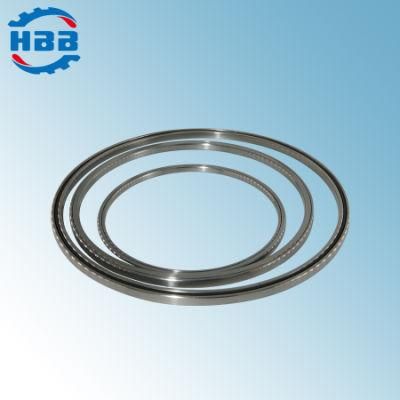 ID 7&quot; Open Angular Contact Thin Wall Bearing @ 3/4&quot; X 3/4&quot; Section for Radar Antenna