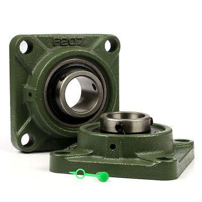 Ucf Series Pillow Block Bearing with Flanged Square Housing Ucf209 Ucf211 Ucf213 Ucf215 Ucf217 for Conveyor Facility