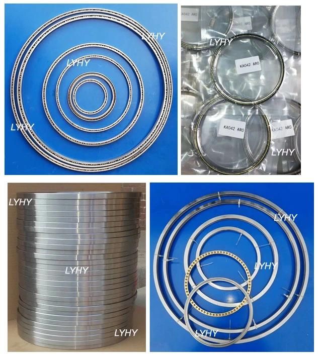 Slim Bearin Thin Wall Bearing Kaydon Replaced Thin Section Ball Bearings Open Type Four Point Contact Ball Bearing (KB160XP0 KB180XP0 KB200XP0)