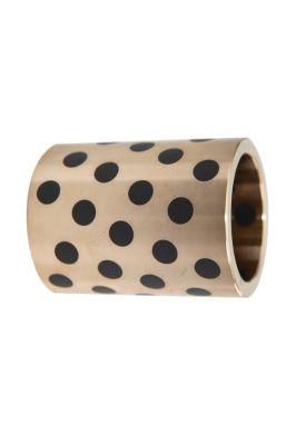 Customized CNC Sleeve Brass Bush Reducing Thread Flange Metal Copper Base Drill Bushing