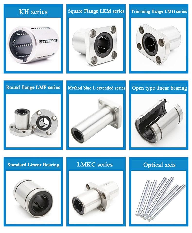 Lmk25uu Linear Bearings Shaft Assembly Linear Block Bearing