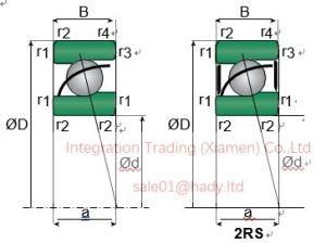 7200 B 7201 B 7202 B 7302 B 7203 B 7203 B Tn 7303 B Angular Contact Ball Bearings