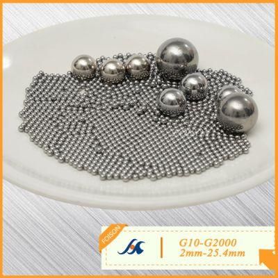 2.381mm-12.7mm G100-G1000 AISI 201 Stainless Steel Ball for Hardware Tools