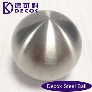 Brushed Stainless Steel Sphere 15cm Garden Ornament Gazing Ball Outdoor Round