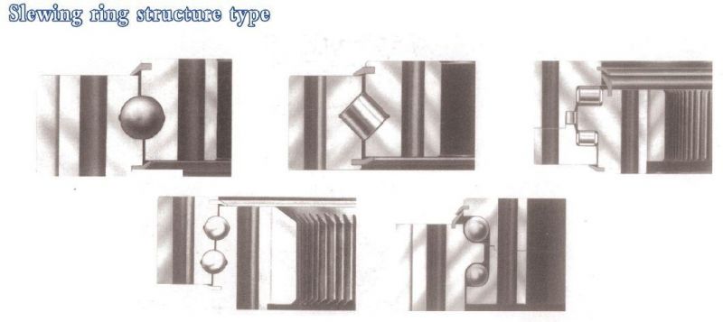 232.20.0400.503 Flanged Slewing Ring Bearing with Internal Gear