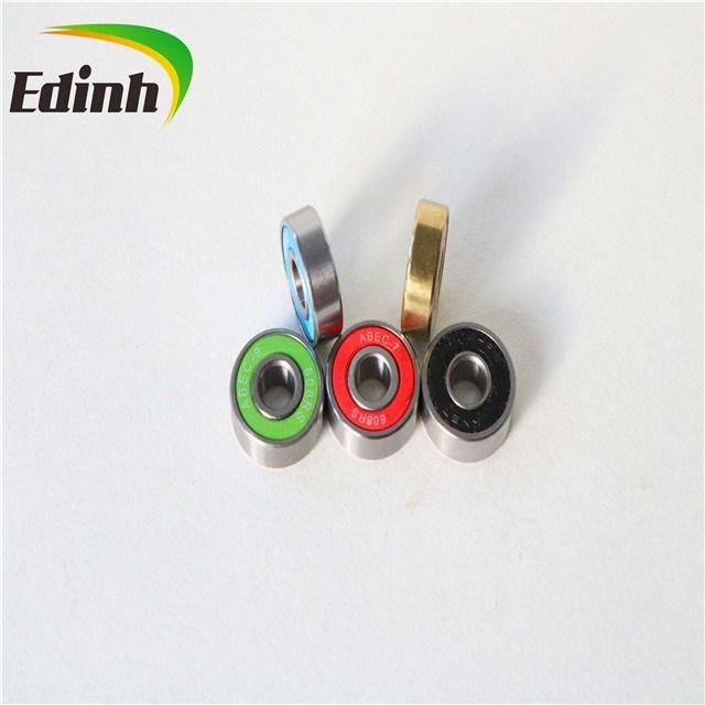 Yellow Green Blue Red White Black Different Color Seal 608RS Bearing for Skateboard