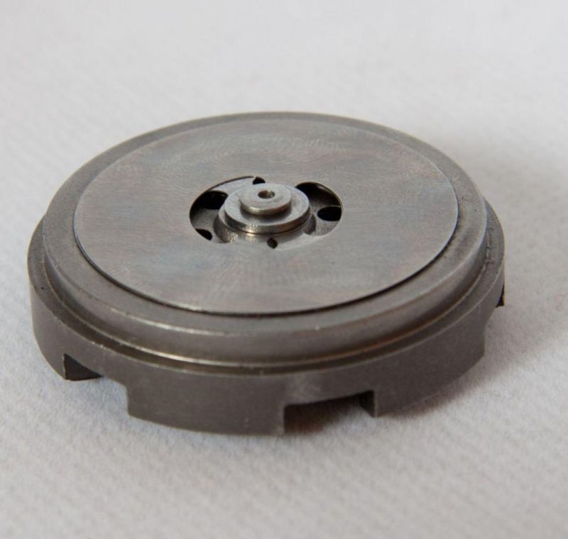 Sintered Iron Powder Metallurgy Base Valve Complete Front and Back