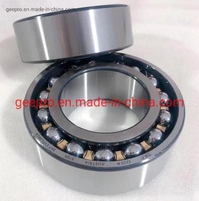 Stock Double Row 3219A 3219 3220 M Angular Contact Ball Bearing 95X170X55.6mm