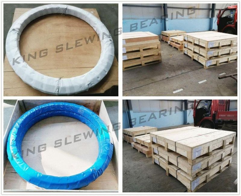 Cat 322c Excavator Slewing Ring Bearing 221-6764 Inside Roller Structure