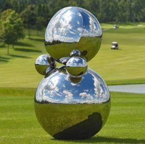 SS304 Stainless Steel World Globe Sculpture