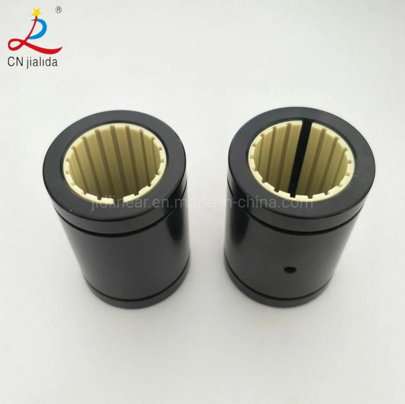 3D Printer Polymer Oiless Bearing Anodized Aluminum Adapter Plastic Linear Plain Bearing Lme10luu Lme12luu Lme16luu Lme20luu Lm25eluu Lme30luu Lme40luu Lme50luu