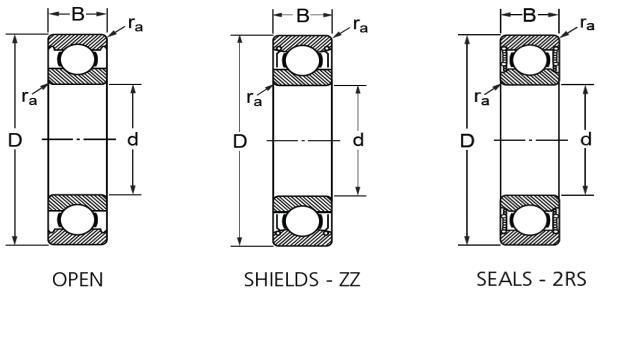 6400 Heavy Weight OEM P0/P6/P5/P4 Deep Groove Ball Bearing