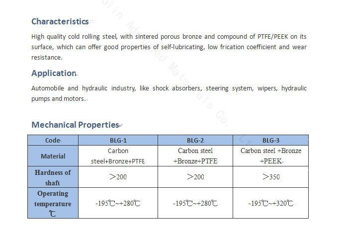 Du Sliding Bushing for Hydraulic Parts