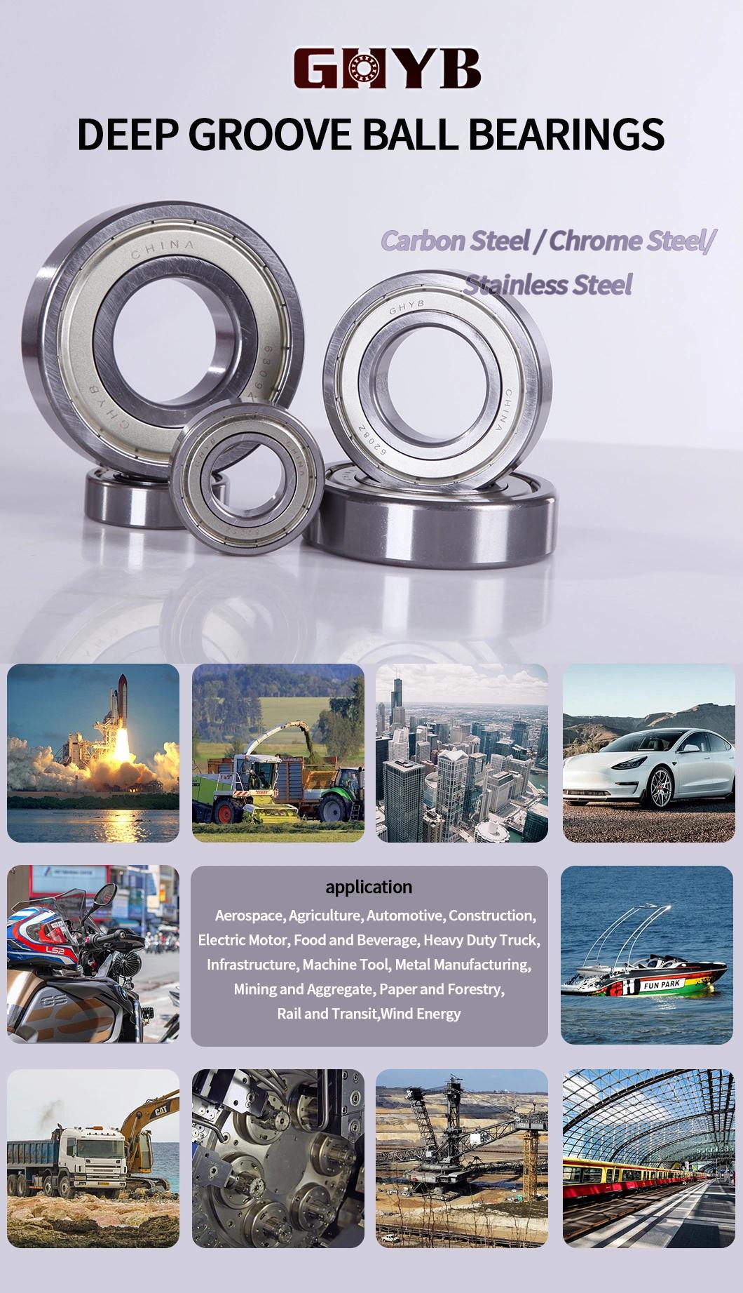 High Precision Suppliers Motor Bearings 6306 Chrome Steel Single Deep Groove Ball Bearing