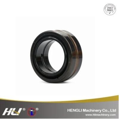 GE50ES with oil groove and oil holes, with an axial split in outer race radial spherical plain bearing for engineering machinery