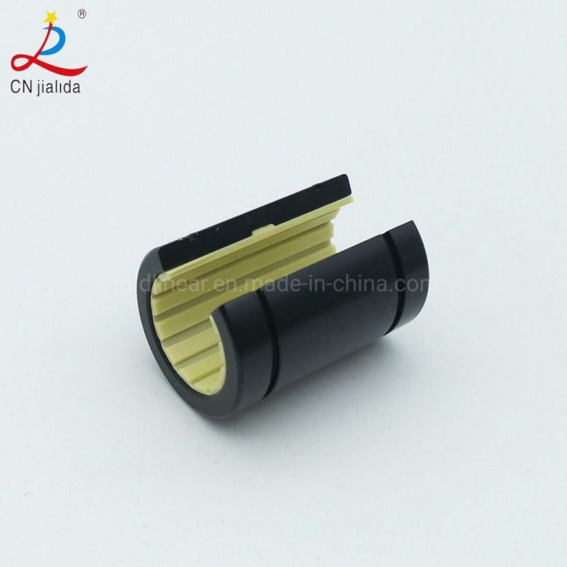 3D Printer Polymer Bushing Bearing Oilless Open Anodized Aluminum Adapter Plastic Linear Plain Bearing (LME 10-12-16-20-25-30-40-50 OP)