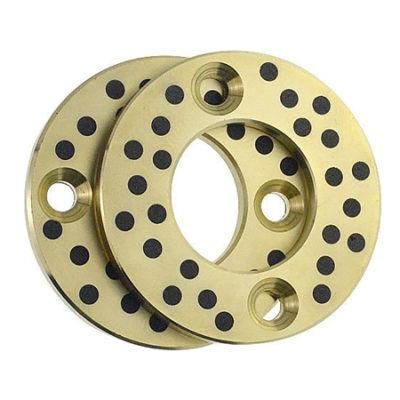 Oilless Bronze Thrust Washer with Graphite Plug Bearing Bush