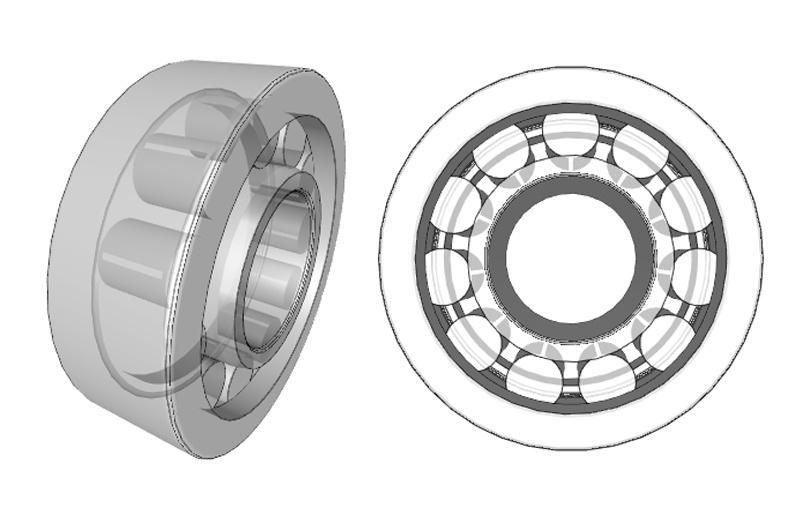 Xinhuo Bearing China Motorcycle Parts Bearing Product 475 mm Ball Bearing P4 Precision Rating Single Row Cylindrical Roller Bearing