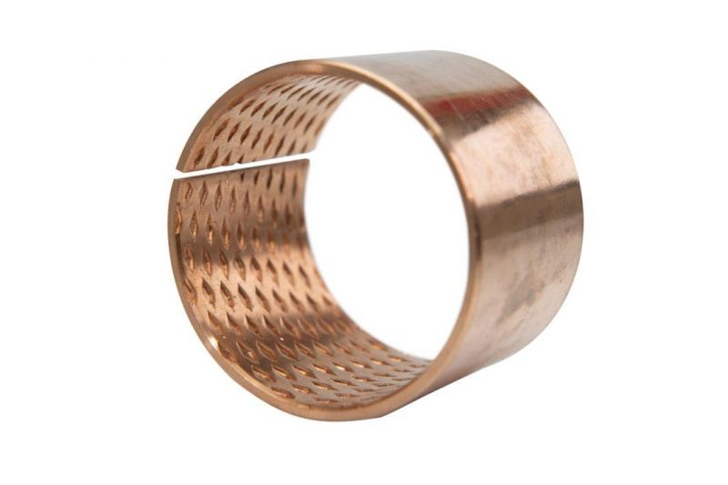 High Precion Copper Sleeve Bushing For Agricultural Machinery Wrapped Bronze Bearing With Oill Pocket Copper Bearing