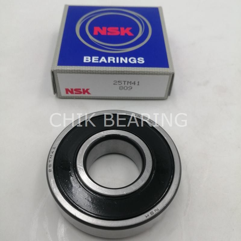 NSK Wheel Bearing 25TM41 Gcr15/P6 Size 25X60/56X18mm NSK 25TM41 28TM04u40n Automobile Deep Groove Ball Bearing
