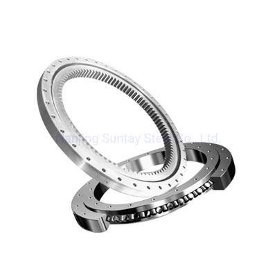 Wind Energy Four Point Contact Ball Slewing Bearing Single Row Slew Ring Bearing 010.25.475