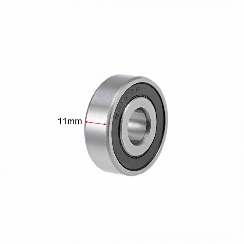 Chrome Steel Deep Groove Ball Bearing 6202 2RS with Dimensions 15X35X11 mm for Fan