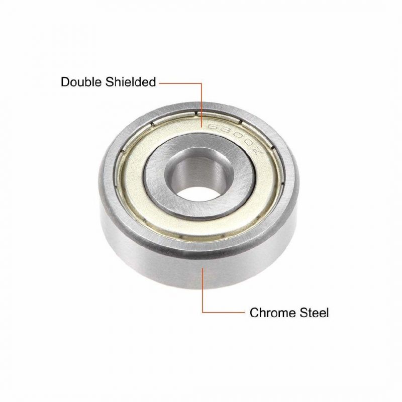 6300zz Deep Groove Ball Bearing 10X35X11mm Double Shielded ABEC-3 Bearings