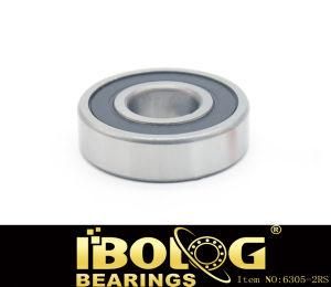 Unseparated Deep Groove Ball Bearing Sealed Type Model No. 6305 From China Supplier