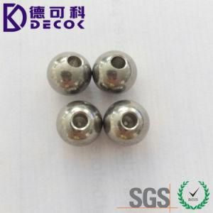 15.875mm 304 Stainless Steel Balls with Drilled Half Hole