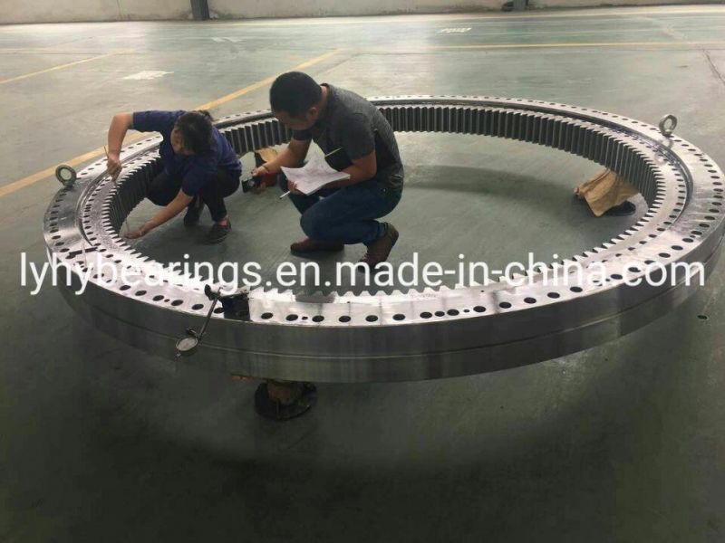 Single Row Ball Turntable Bearing (2N-NT35803 NT38801 NT44801PX1) Ungeared Swing Slew Ring Bearing