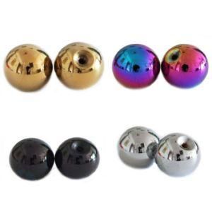 Copper, Zin, Nickel Coating Steel Ball with Through Hole 50mm*4mm 50mm*6mm 30mm*6mm 30mm*8mm