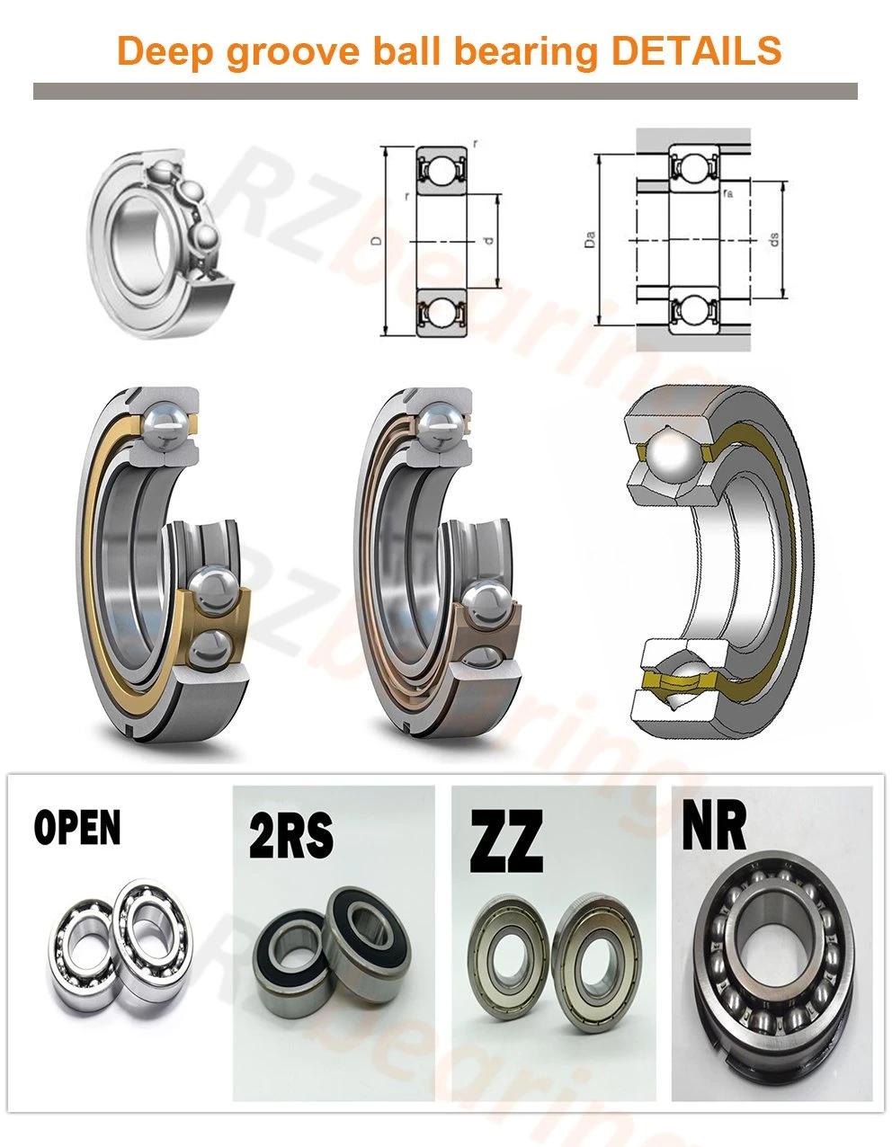 Bearing Ball Bearings Engine Parts Bearing 6002 2RS Deep Groove Ball Bearing for Sale