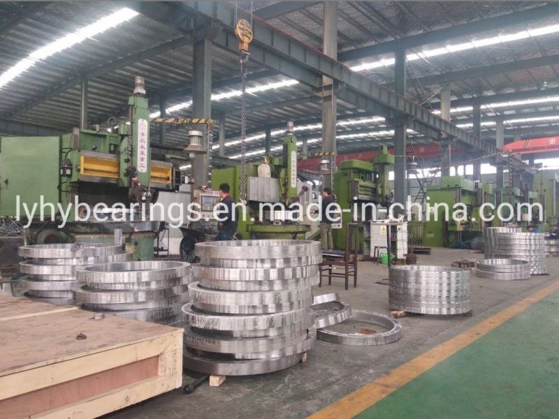 Crane Slewing Bearing Ring Toothed Swing Bearing Geared Ball Turntable Bearing