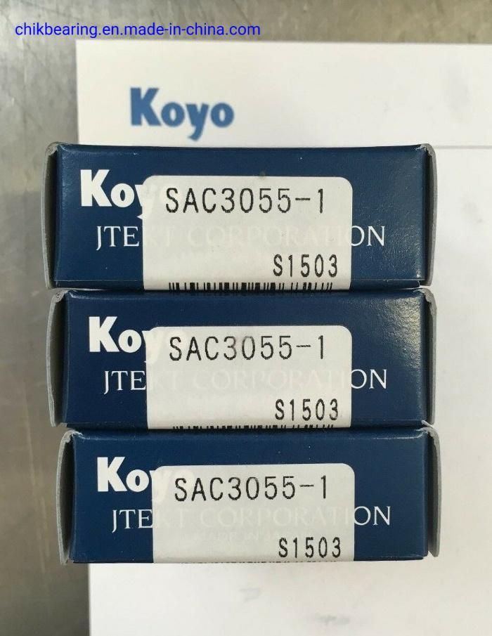 Factory Price Chrome Steel SAC3055 Koyo Auto Bearing Size 30*55*17mm