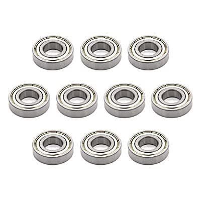 R10zz 5/8&quot; X 1-3/8&quot; X 11/32&quot; Inch Deep Groove Ball Bearing Shielded Z2 Lever Bearings