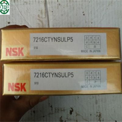 Single Row Angular Contact Ball Bearing NSK 7216ctynsulp5